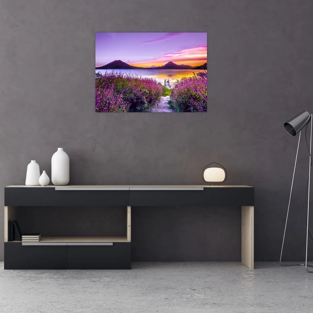 Tablou cu lac (70x50 cm)