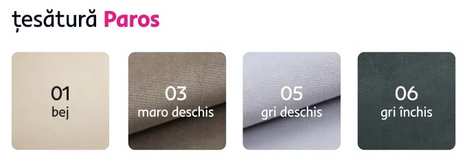 Canapea extensibilă, maro, stânga, KORIO U