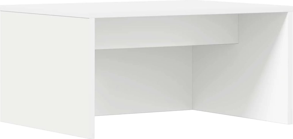 vidaXL Birou montat pe perete Alb 60 x 45 x 30 cm Lemn compozit