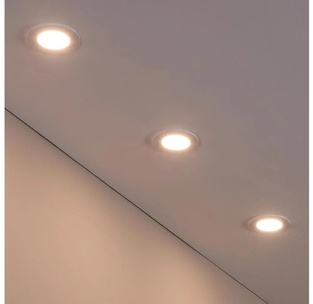 Eglo 31741 - Set de 3 corpuri de iluminat LED reglabile FUEVA-Z, 1xLED/2,8W/230V, IP44, alb