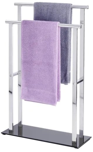 WENKO 22089100 – Cuier LAVA, 52 x 81,5 cm, inox/argintiu/negru