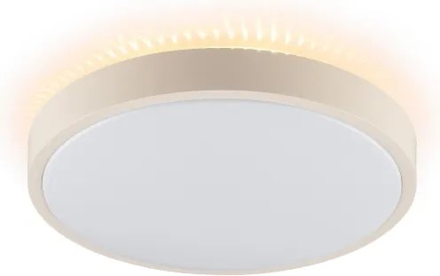 Brilliant - Plafonieră LED SOLISTRA LED/18W/230V Ø 34,5 cm bej