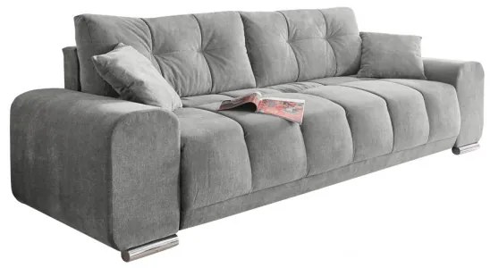 Canapea Extensibila Baku, Gri Deschis, 260 x 95 x 90 cm