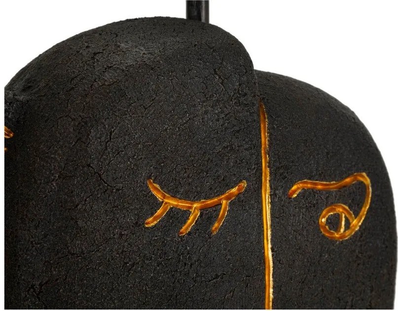 Veioză maro cu abajur textil (înălțime 39,5 cm) Tribal – Mauro Ferretti