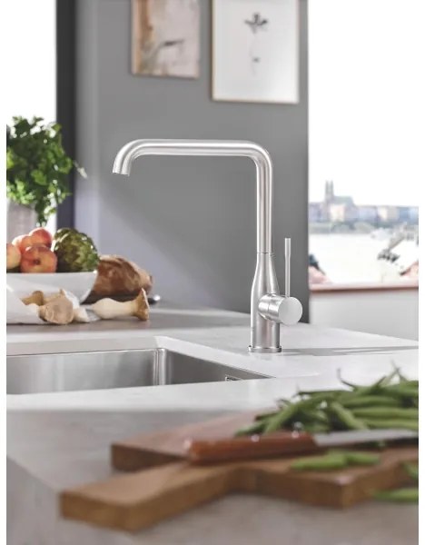 GROHE 30269DC0 - Baterie pentru chiuvetă ESSENCE, 300 mm, inox