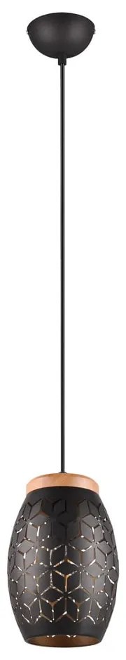 Lustră neagră ø 15 cm Bidar – Reality