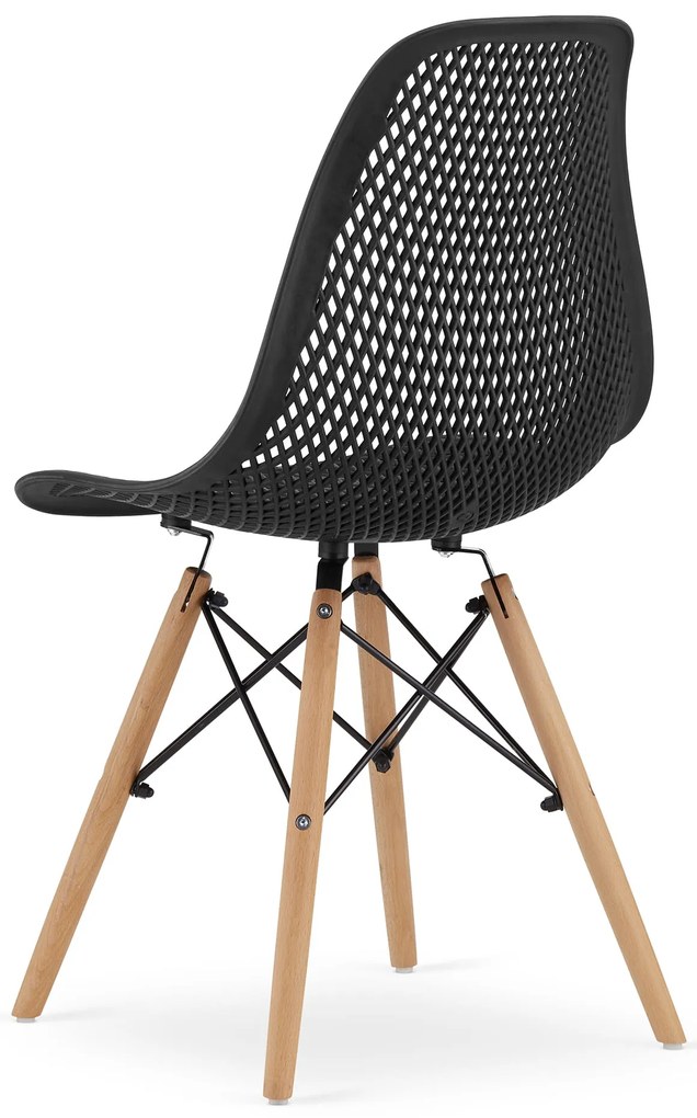 Scaun negru TROY