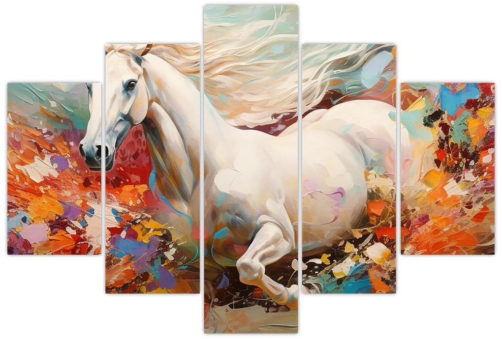 Tablou - Pictura unui cal (150x105 cm)