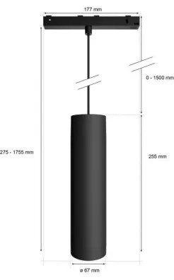 Philips - Lustra LED RGB reglabilă pentru sistem de șină Hue PERIFO LED RGB/5,2W/24V