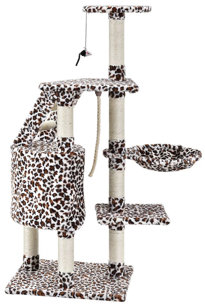 Jusky Stâlp pentru zgâriere pisică Buffy - leopard
