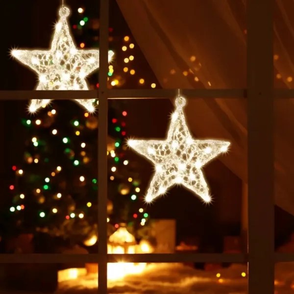 Decorațiune LED pentru fereastră 20xLED/2xAA