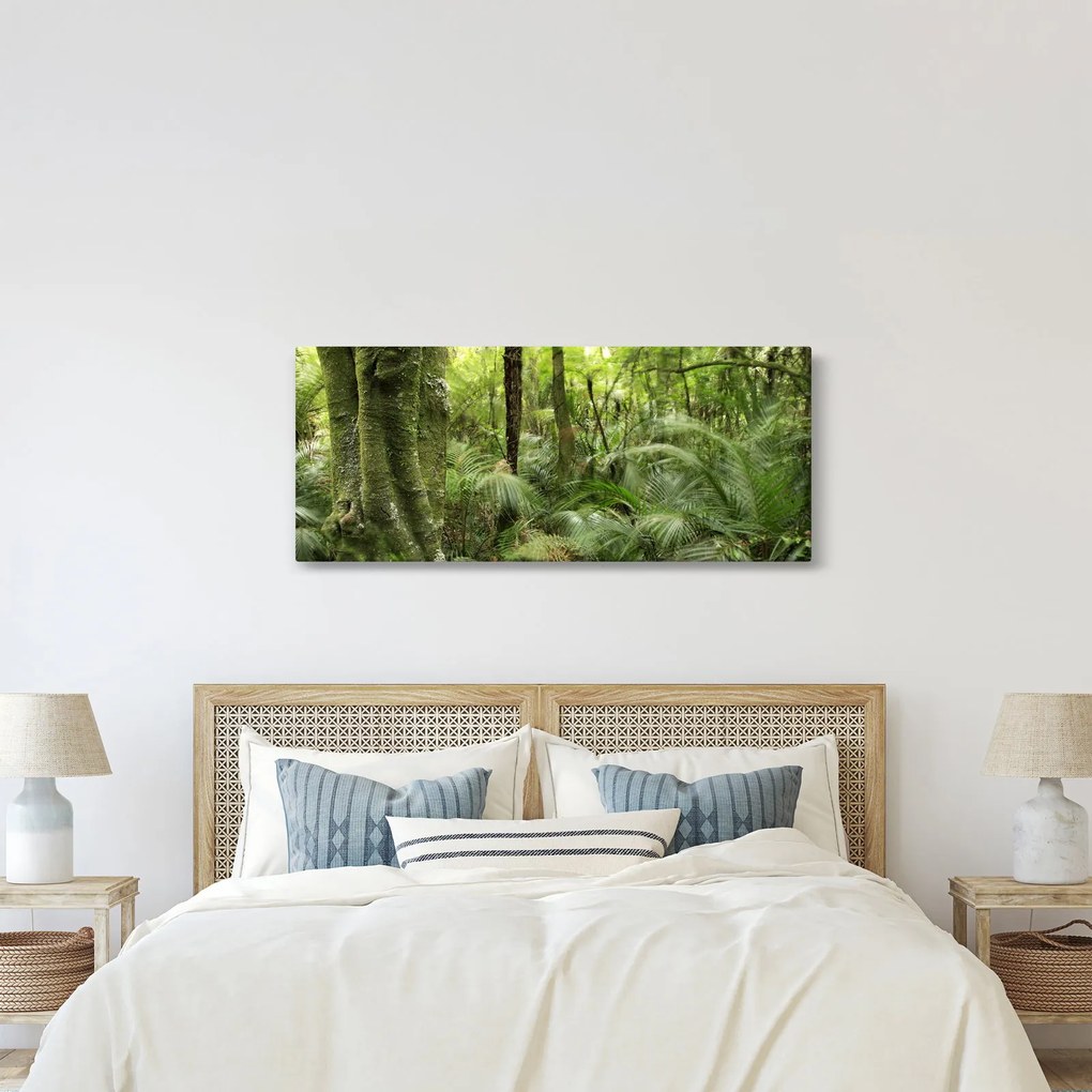 Tablou - Pădure tropicală (120x50 cm)