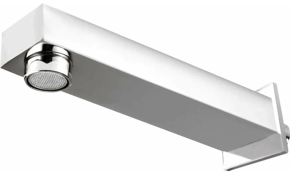 Pipa montata pe perete Deante Cascada crom 19 cm