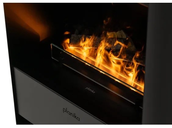 Șemineu pe vapori de apă cu telecomandă Planika STEAMY 83x48 cm 125W/230V