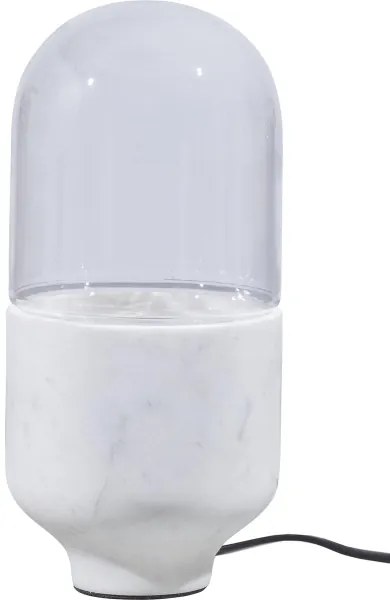 Lampă de masă ASEL 1xE27/25W/230V marmură alb