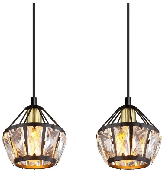 Lustră pe cablu LOIS 4xE14/40W/230V Globo 54359-4H