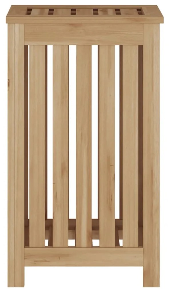 Cos de rufe, 35x25x60 cm, lemn masiv de tec 1, 35 x 25 x 60 cm