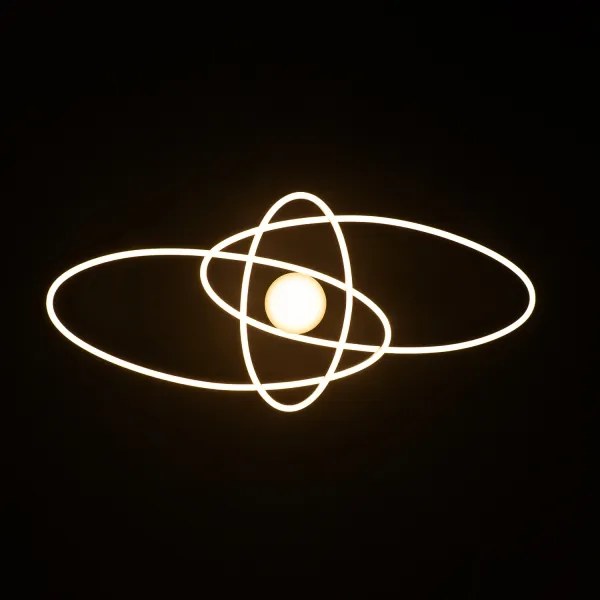 BRILAGI - plafonieră LED dimabilă APOLLO LED/58W/230V 43,2x101,2 cm crom + telecomandă