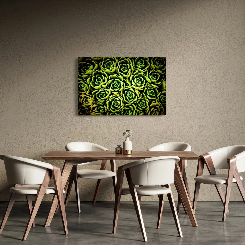 Tablou cu flori de piatră (90x60 cm)