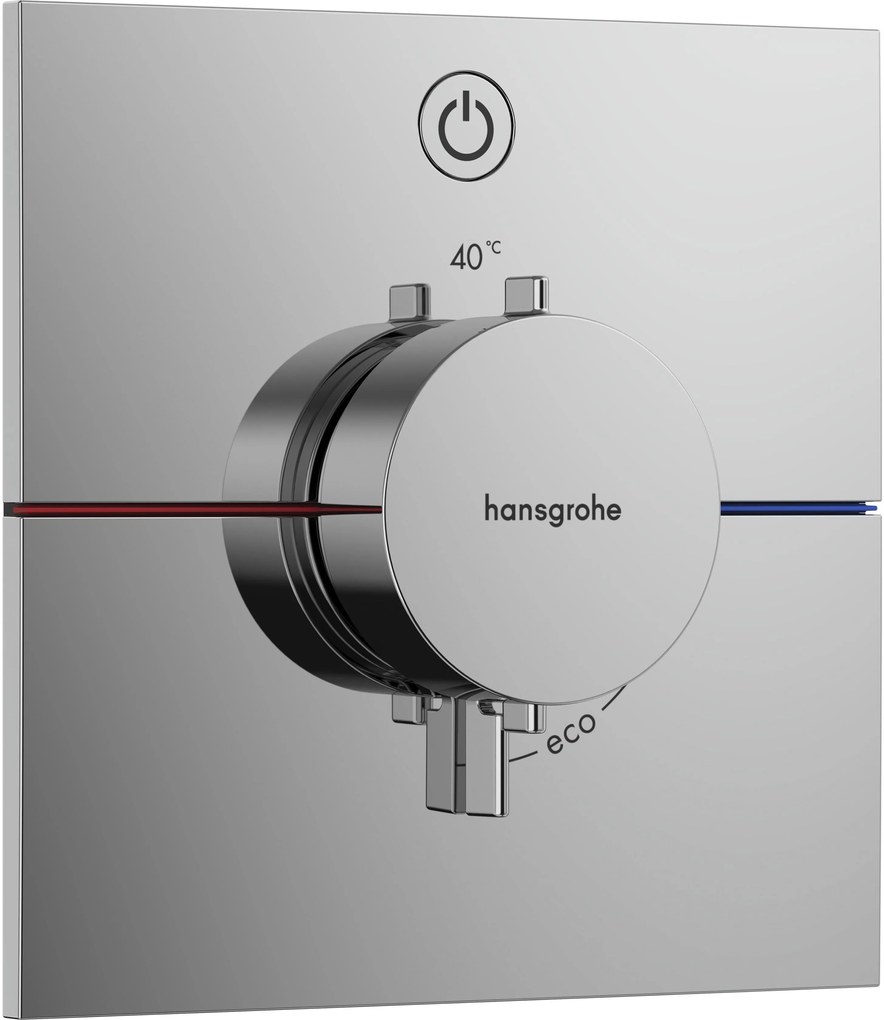 Hansgrohe ShowerSelect Comfort E baterie de duș ascuns da crom 15571000