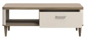 Masă de cafea NOR, maro/bej