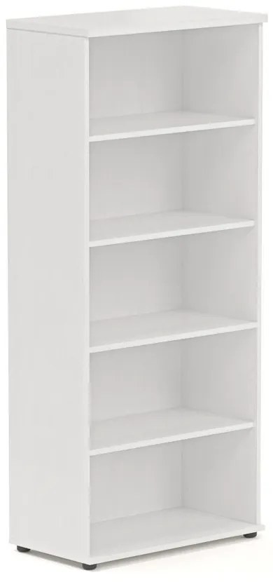 Dulap înalt Visio 80 x 38,5 x 183,5 cm, alb