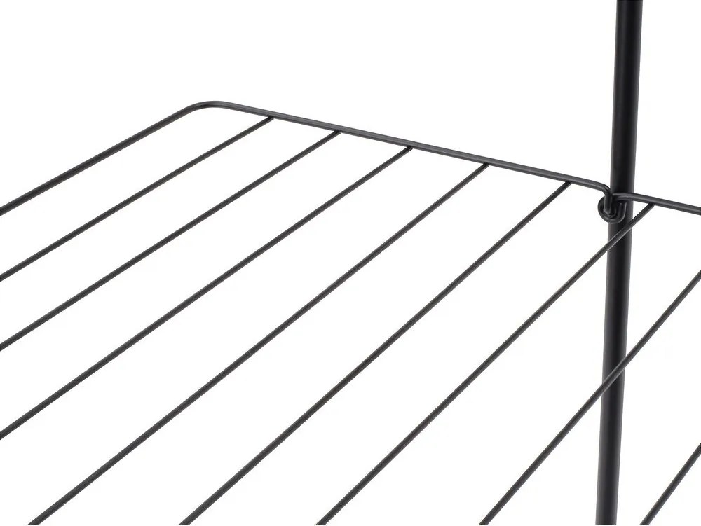 Uscător de rufe negru mat 30 m HangOn Tower – Brabantia