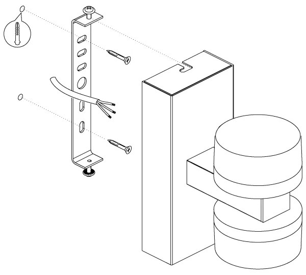 Eglo 96541 - LED Aplica perete baie ROMENDO 1 2xLED/7,2W/IP44