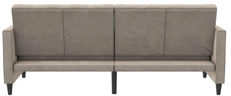 Canapea gri deschis cu tapițerie din catifea 207 cm Celine – Støraa