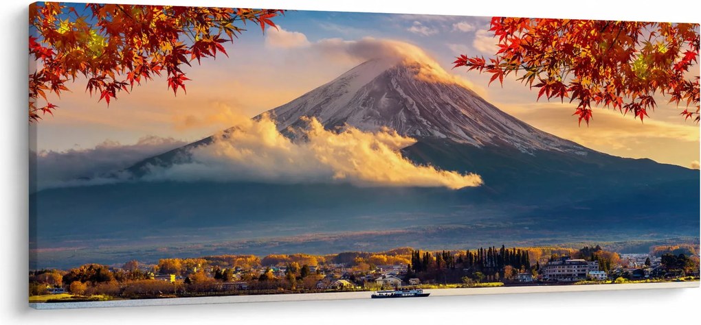 Tablou - Japonia, Muntele Fudji (120x50 cm)