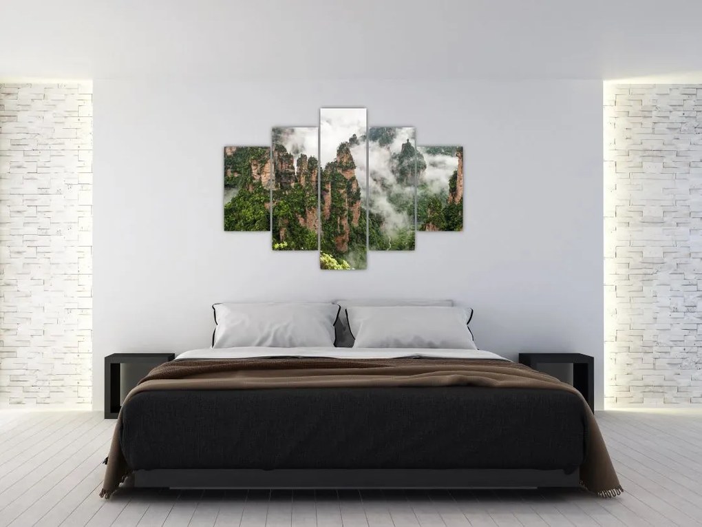 Tablou - Parcul Național Zhangjiajie, China (150x105 cm)