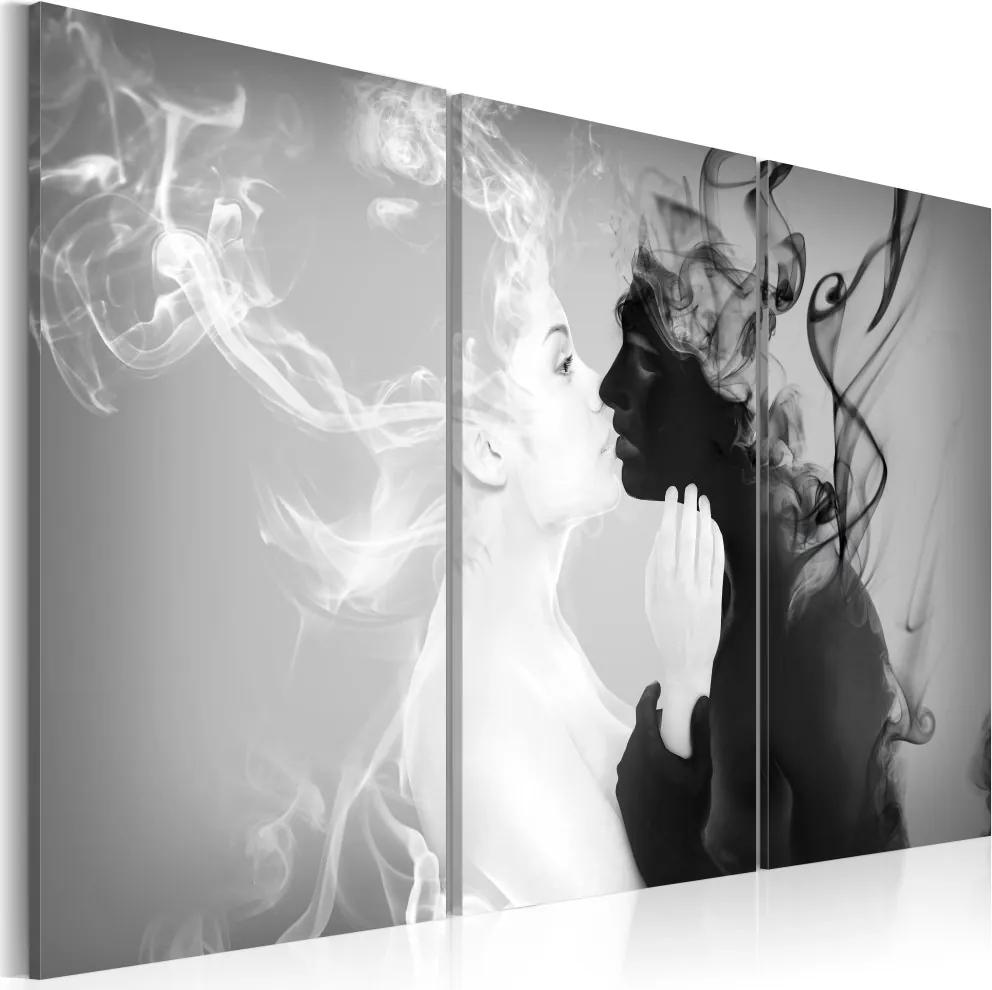 Tablou Bimago - Smoky kiss 60x40 cm