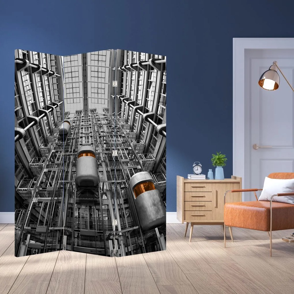 Paravan - Lift în clădire (126x170 cm)