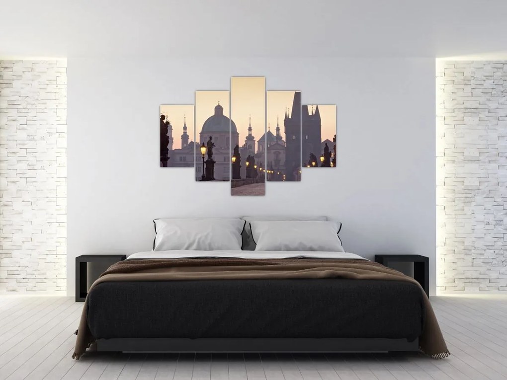 Tablou - Podul Charles (150x105 cm)