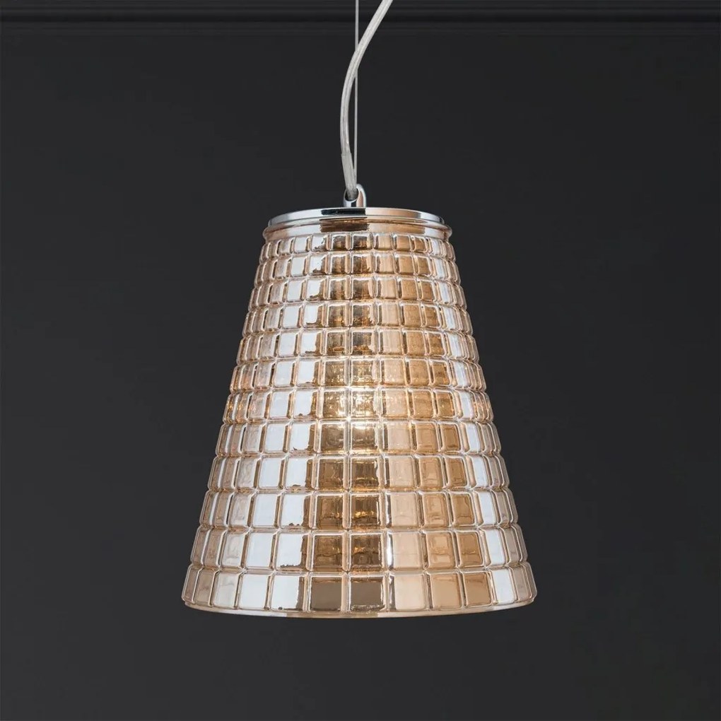 Pendul, Lustra suspendata DINO, Amber