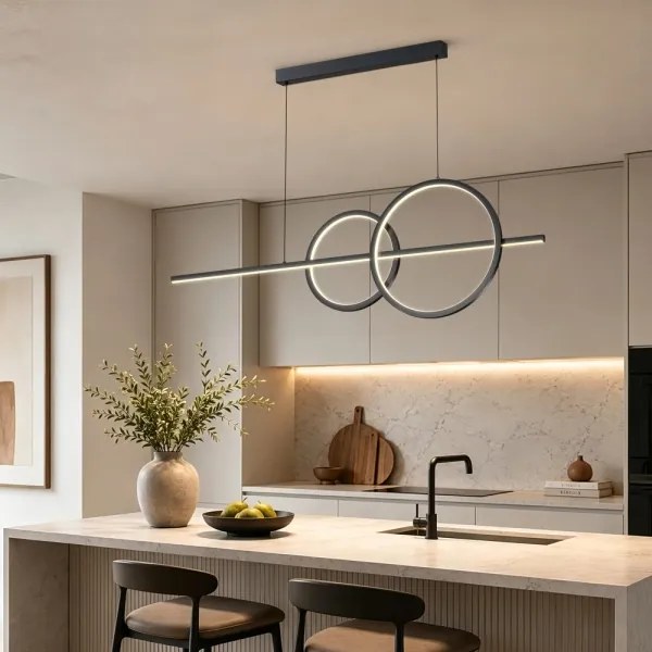 BRILAGI - Lustră LED reglabilă pe cablu SIGNATURE LED/53W/230V 120 cm neagră + telecomandă