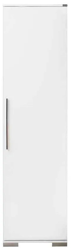 Dulap multifunctional Adore Diamond, 8 rafturi , Usa reversibila, Alb 50 x 187 x 35  Cm