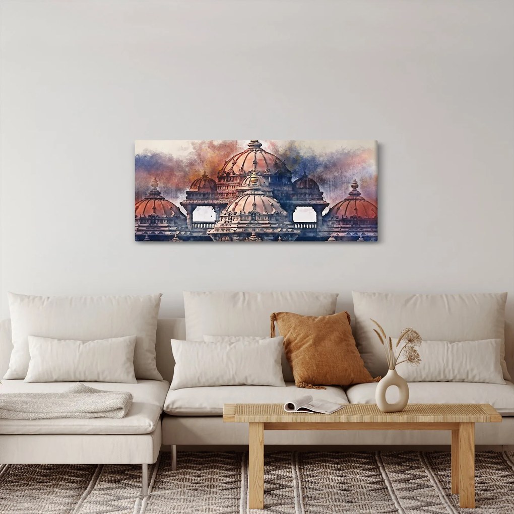 Tablou - Akshardham, New Delhi, India (120x50 cm)