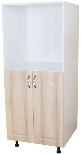Soldat 60 cu 2 usi cu spatiu cuptor Zebra MDF sonoma mustata