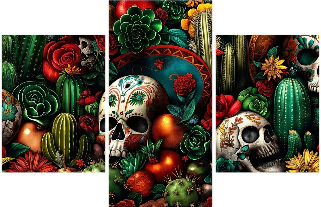 Tablou - Concept mexican (90x60 cm)
