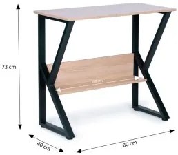 Birou de scris funcțional - stejar