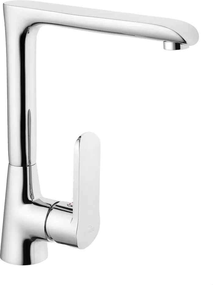 Baterie bucatarie Invena Siros monocomanda crom lucios