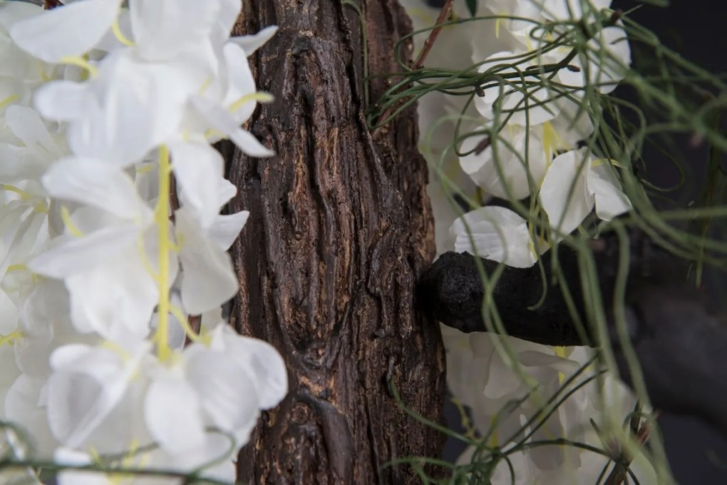 Aranjament floral mare ETERNITY BLACK WISTERIA, H-120cm