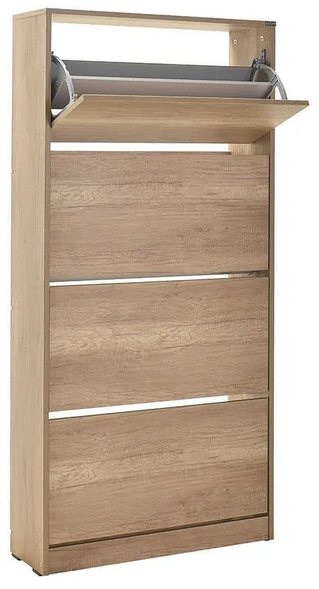 Pantofar Adore XL, 4 compartimente, capacitate 24 perechi incaltaminte, 73 x 157 x 26 cm