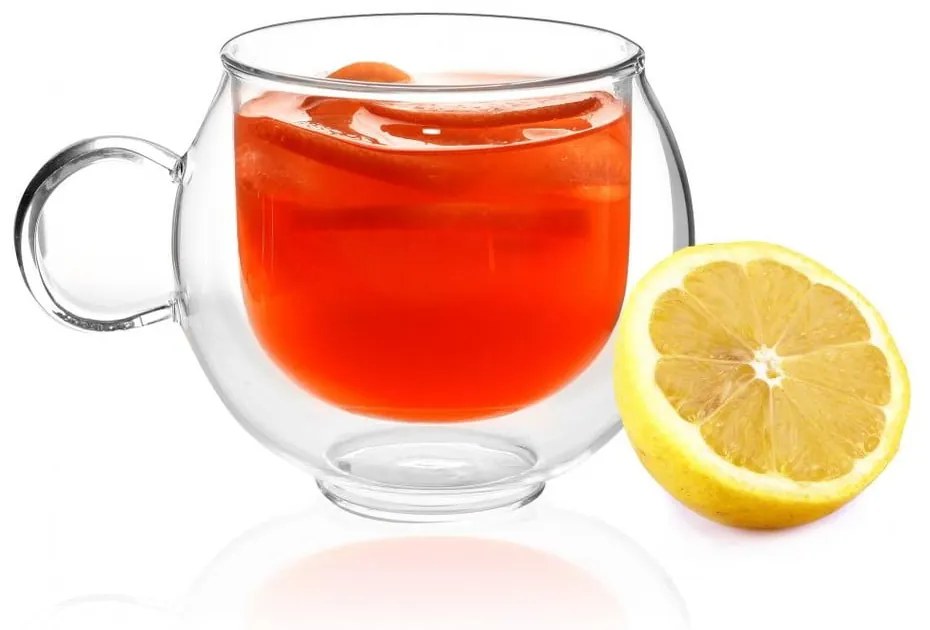 Ceașcă cu perete dublu Vialli Design Amo, 220 ml