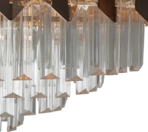 BRILAGI - Plafonieră SPECTRA 5xE14/40W/230V diam. 48 cm aurie