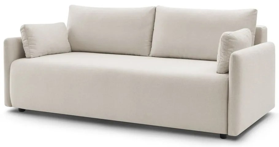 Canapea bej extensibilă 211 cm Marcel – Bobochic Paris