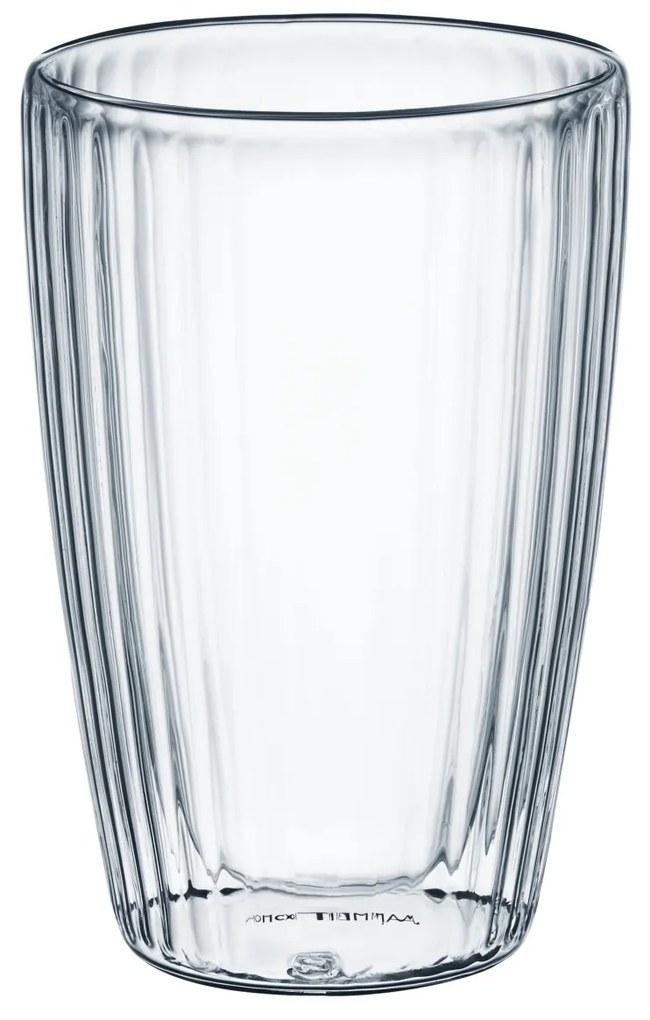 Set 2 pahare 450ml, termorezistente, Curly