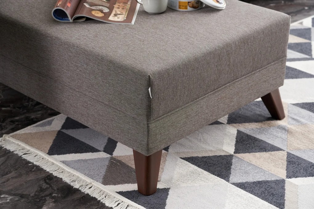 Canapea de colț Bella Corner Sofa Left - Brown