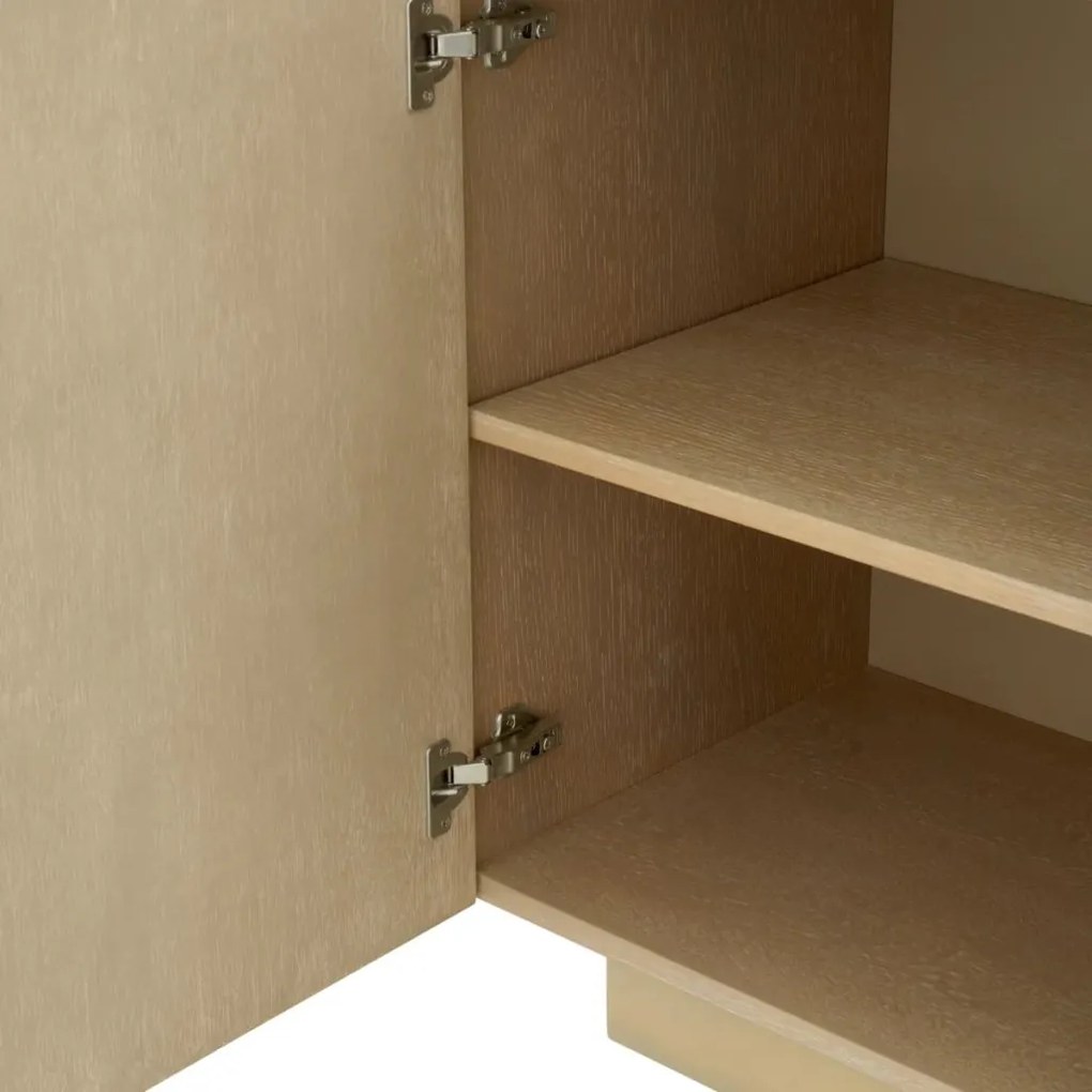 Comoda design LUX, Furnir de stejar albit, Dimitrios